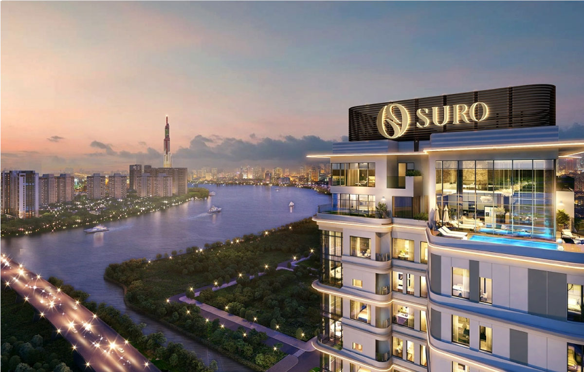Phối cảnh dự án Suro Premia Thủ Thiêm